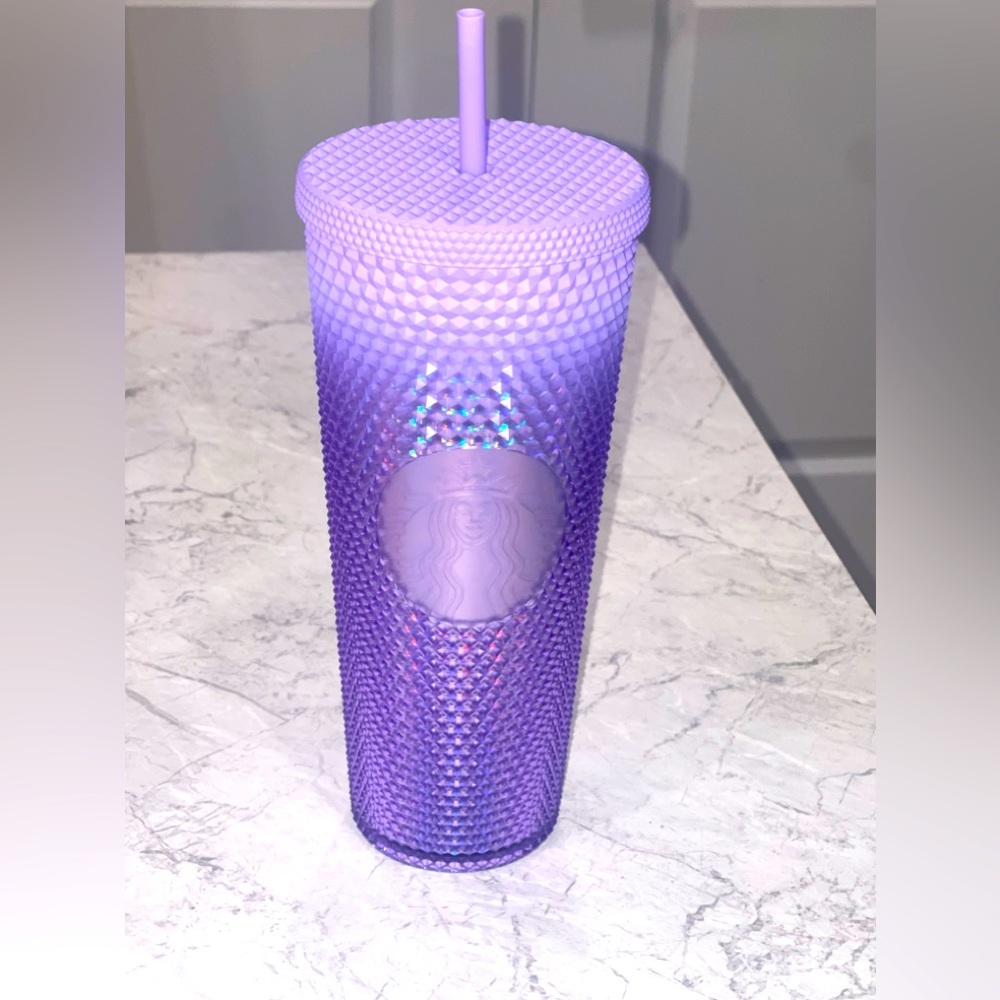 2023 Purple Ombre Studded Tumbler